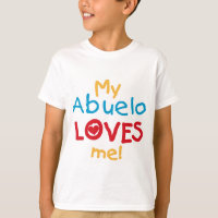 Meu Abuelo me ama camisetas e presentes