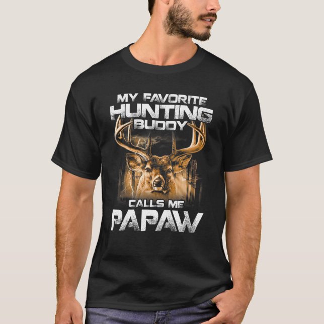 Meu Amigo De Caça Favorito Me Chama De Camisa Papa (Frente)