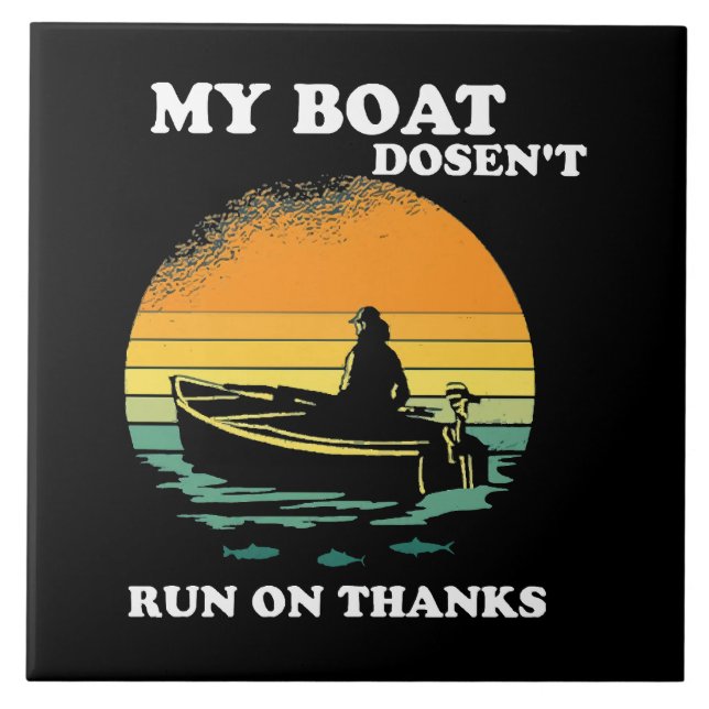 Meu Barco Não Funciona À Base de Agradecimentos (Frente)