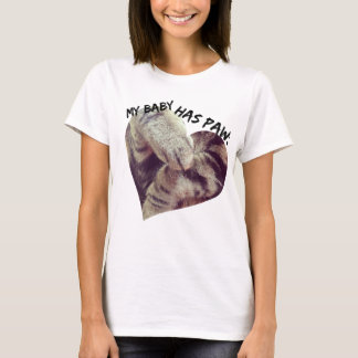 Meu bebê tem a camisa das patas T