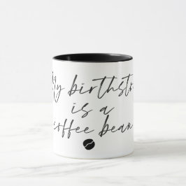 Meu Birthstone é uma caneca de café