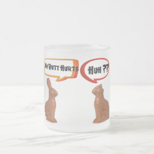 meu bumbum dói uma caneca engraçada design