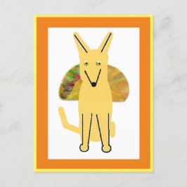 Meu cachorro Buddy e Taco, cartão postal