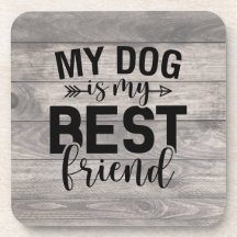 Meu Cachorro É Minha Melhor Porta copos De Amigo