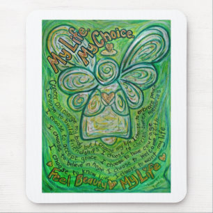 Meu Cancer Verde Angel Mousepad