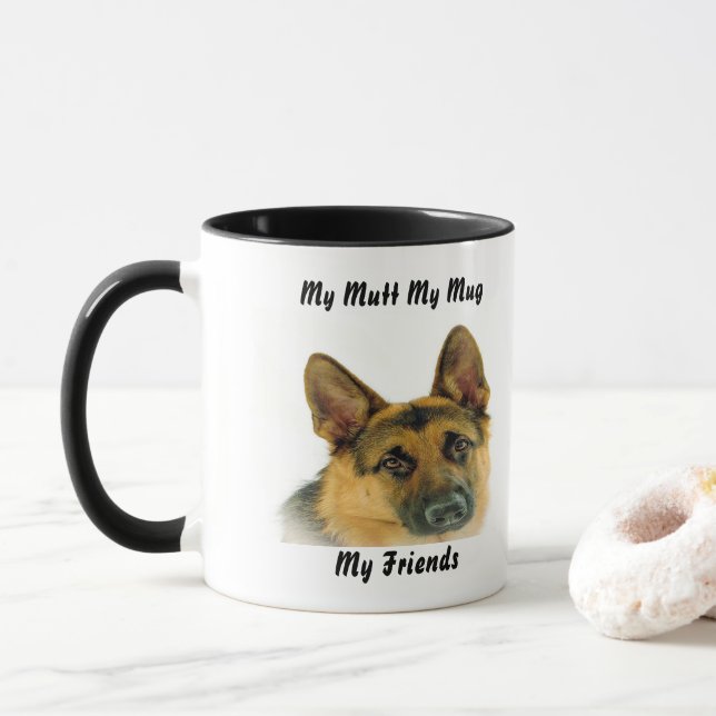 Meu Cão Meu Caneca Meus Amigos. (Com Donut)