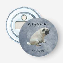 Meu cão não é Pug gordo