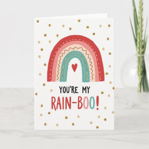 Meu Cartão Amor Arco-íris Chuva