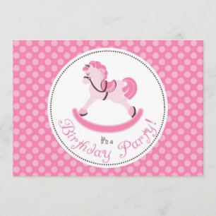 Meu cartão com fotos pequeno 5 do convite do pônei