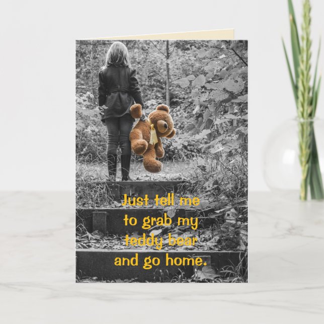 MEU CARTÃO DE ANIVERSÁRIO DE CARTÃO DE CARTÃO DO T (Frente)