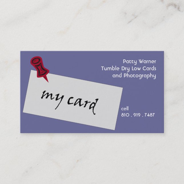 Meu cartão de visita de Carrd (Frente)