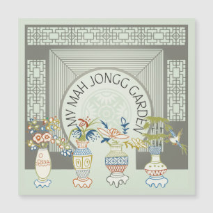 Meu Cartão Magnético Mah Jongg Garden