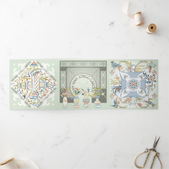 Meu Cartão Mah Jongg Garden (Fora)
