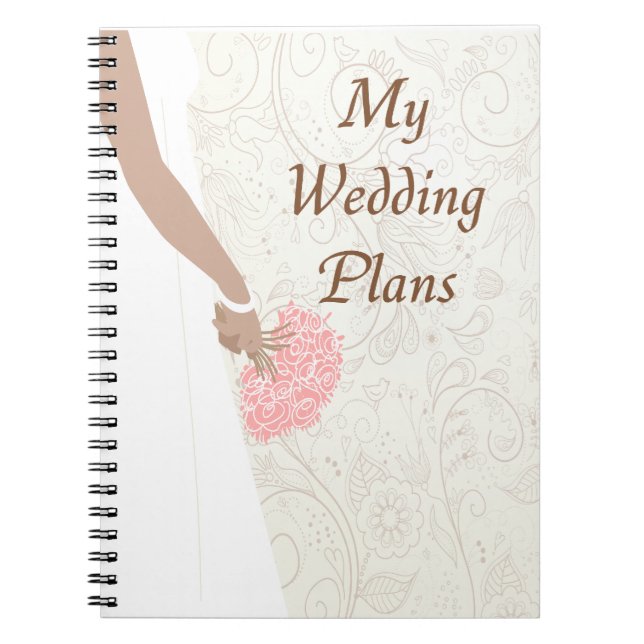 Meu casamento planeia o caderno (o AA) (Frente)