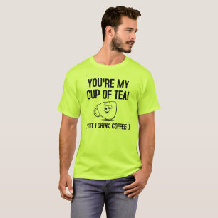 Meu Chá Beba Café Camiseta Divertida