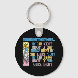 Meu chaveiro da vida do teatro musical