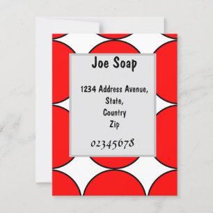 Meu convite para Joe Soapy