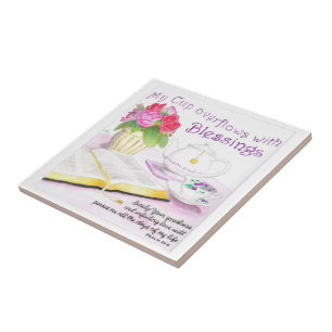 Meu copo transborda azulejo