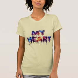 Meu Coração – Design de camiseta com estampa Cosmi