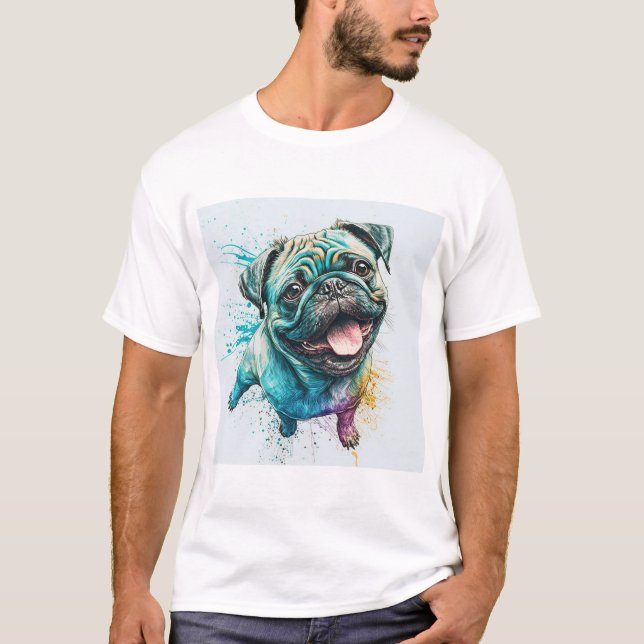 Meu Coração Pertence À Camiseta Fotográfica De Pet (Frente)