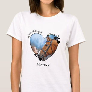 Meu Coração Pertence A Foto Foto De Camisa Do Ca