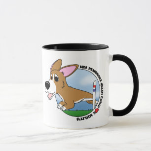 Meu Corgi de Galês do Pembroke ama a caneca da