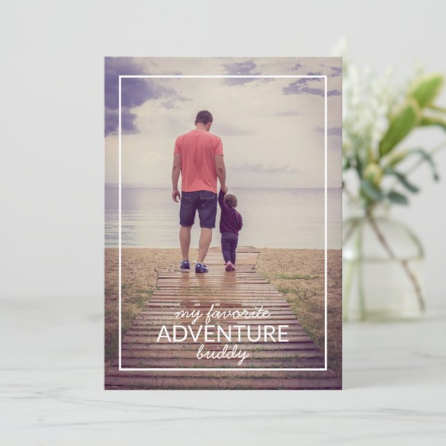 Meu Dia de os pais Amigo de Aventura Favorito (Em pé/Frente)