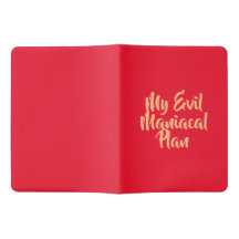 Meu Diário de notebook Mau Maniacal Plan