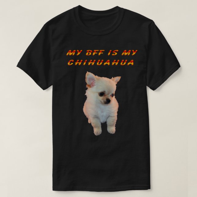 MEU FILHO É MINHA camisa CHIHUAHUA CHIHUAHUA (Frente do Design)