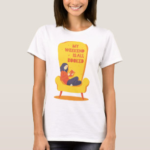 Meu fim de semana é todo o registrado - camisa do