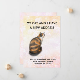 Meu gato e eu mudamos o anúncio