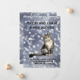 Meu gato e eu nos mudamos Anúncio