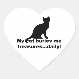 Meu gato enterra-me etiquetas engraçadas diárias