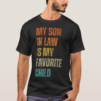 Meu Genro É Meu Filho Favorito Camisa Divertida Fa