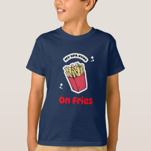 Meu GPA funciona na camiseta de almoço do Fries-Sc