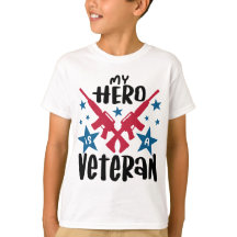 Meu Herói é uma camiseta Veterana