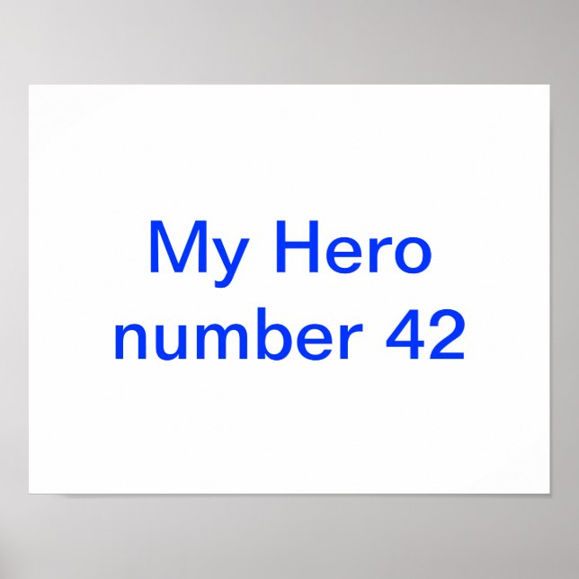 Meu herói Jackie Robinson poster (Frente)