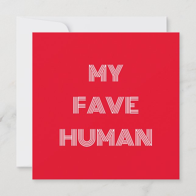 Meu Humano Retro Favorito (Frente)