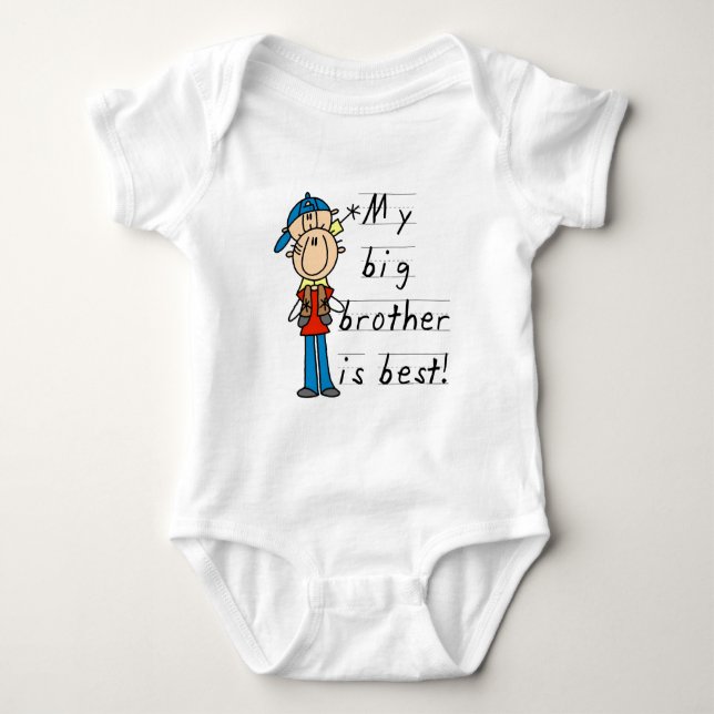 Meu irmão maior é o melhor Camiseta e presentes (Frente)