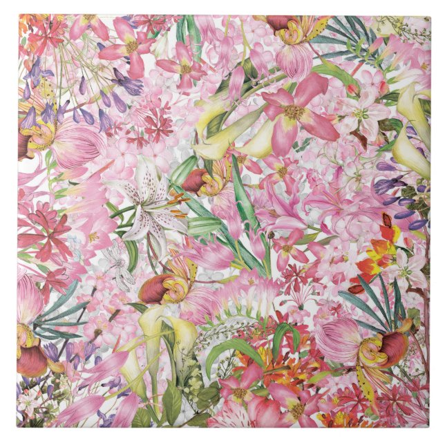 Meu jardim de flores exóticas de folhagem tropical (Frente)