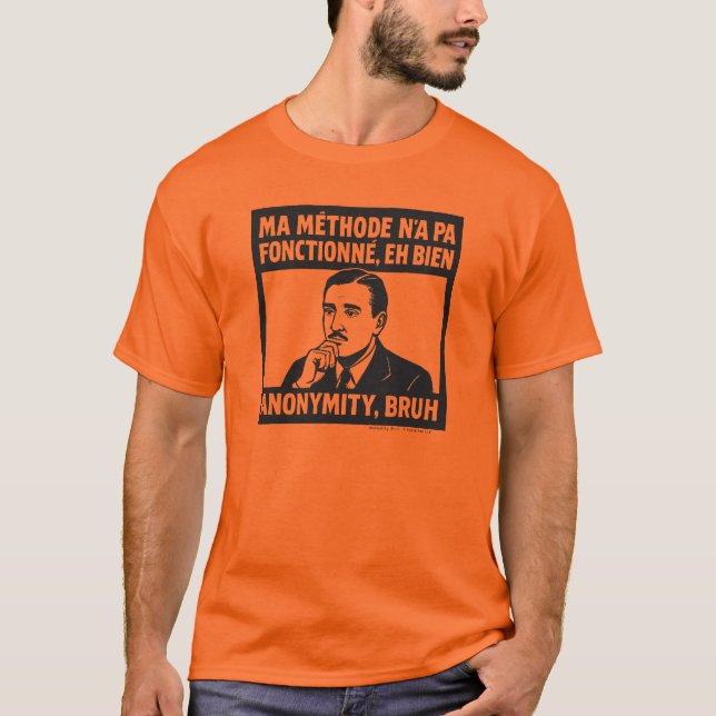 Meu Jeito Não Funcionou - Camiseta Básica Masculin (Frente)