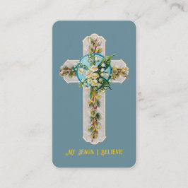 Meu Jesus Eu Acredito No Cartão De Comunhão Espiri