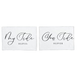 Meu lado, sua pílula de script elegante personaliz