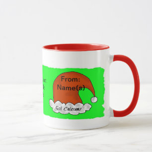 Meu leite para o papai noel - caneca do
