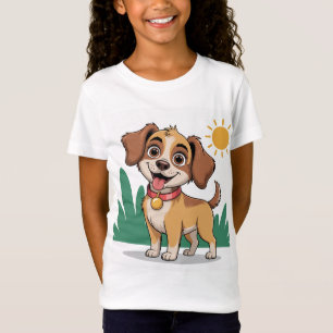 Meu melhor amigo cão, camiseta mágica para criança