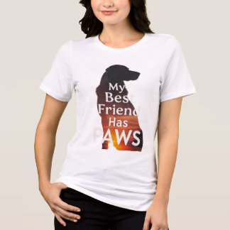 Meu Melhor Amigo Tem Patas - Silhueta do Cachorro