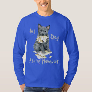 Meu Mudi Comeu Minha Camisa De Trabalho De Casa