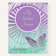 Meu notebook de Diário espiritual