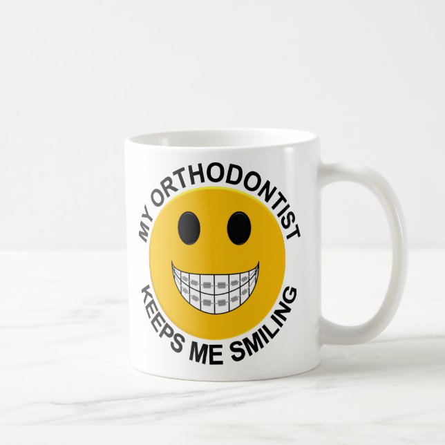 Meu Orthodontist mantem-me caneca de café de (Direita)