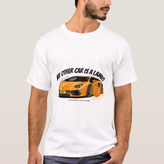 Meu Outro Carro é um Lambo - Camiseta Bitcoin